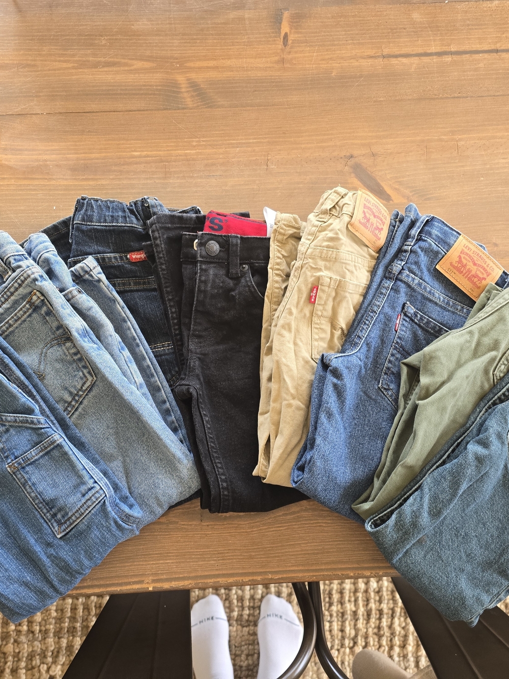 Levi's Assorted Denim Youth Boy Size 6 Lot